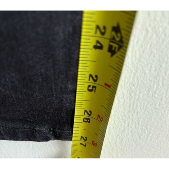 SPANX Womens High Rise Pull On Tummy Control Denim Skinny Pants Black Size L - Picture 6 of 8